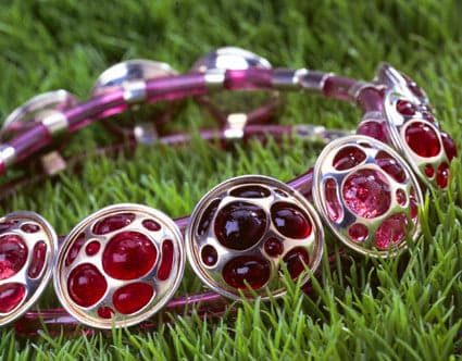 Cellcycle Pink Necklace