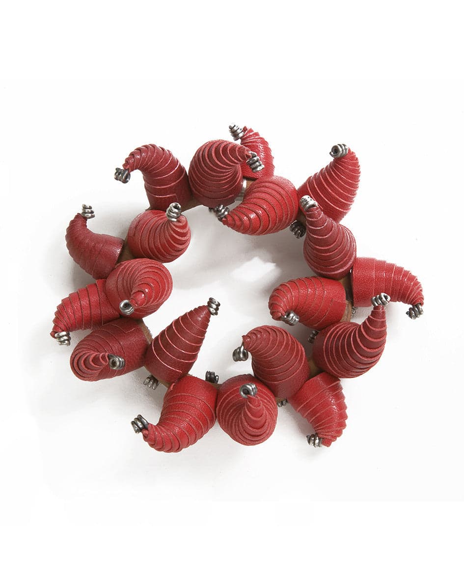 Red Cone Brooch